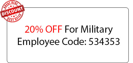 Military Employee Coupon - Locksmith at Orland Park, IL - Orland Park Illinois Locksmith