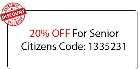 Senior Citizens Coupon - Locksmith at Orland Park, IL - Orland Park Illinois Locksmith